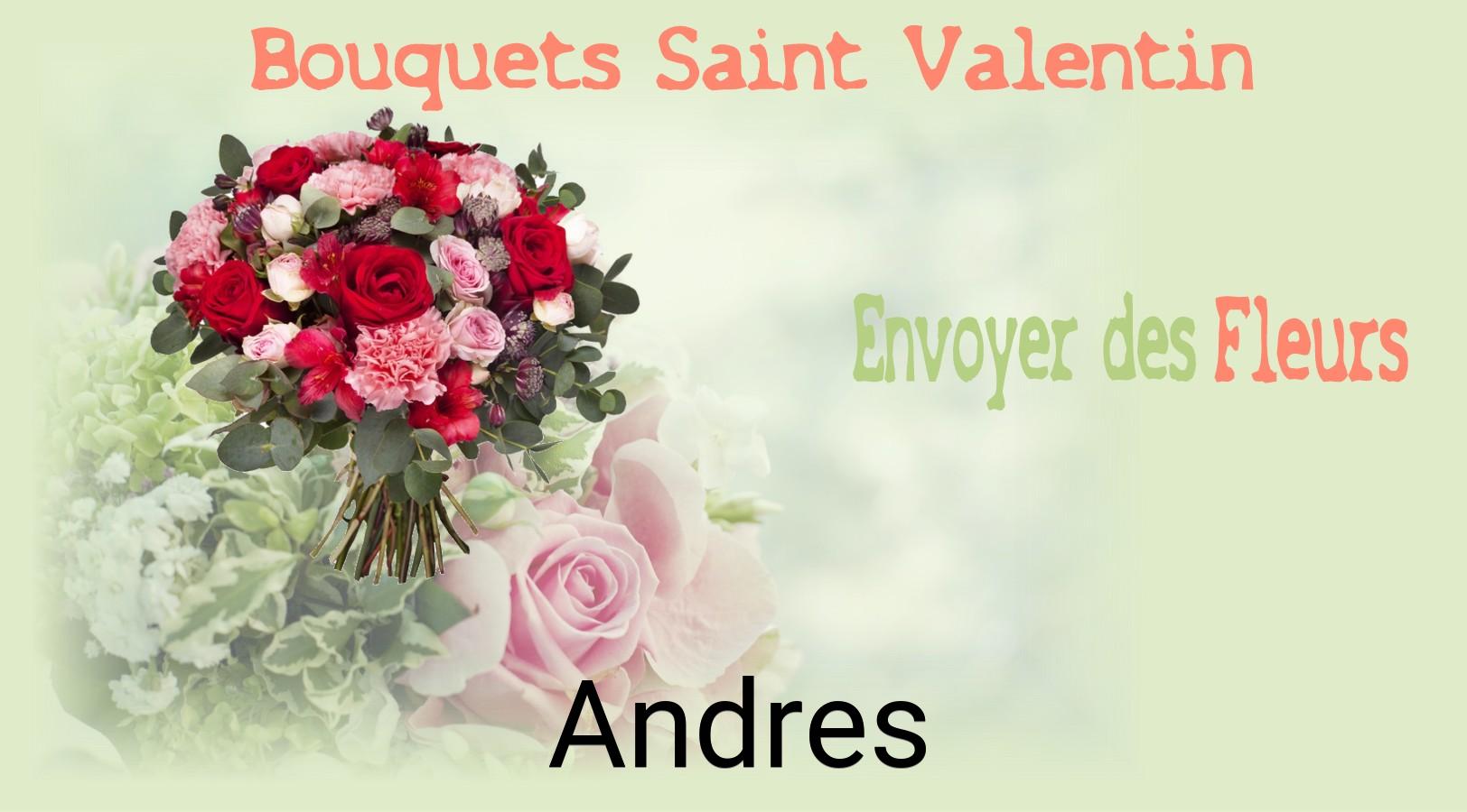 Roses de Saint-Valentin livrées à Andres